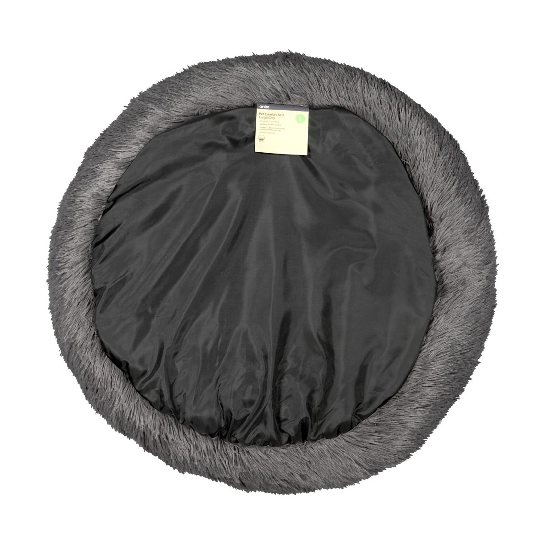 7 Pet Comfort Bed - Large, Grey, 7 of 7