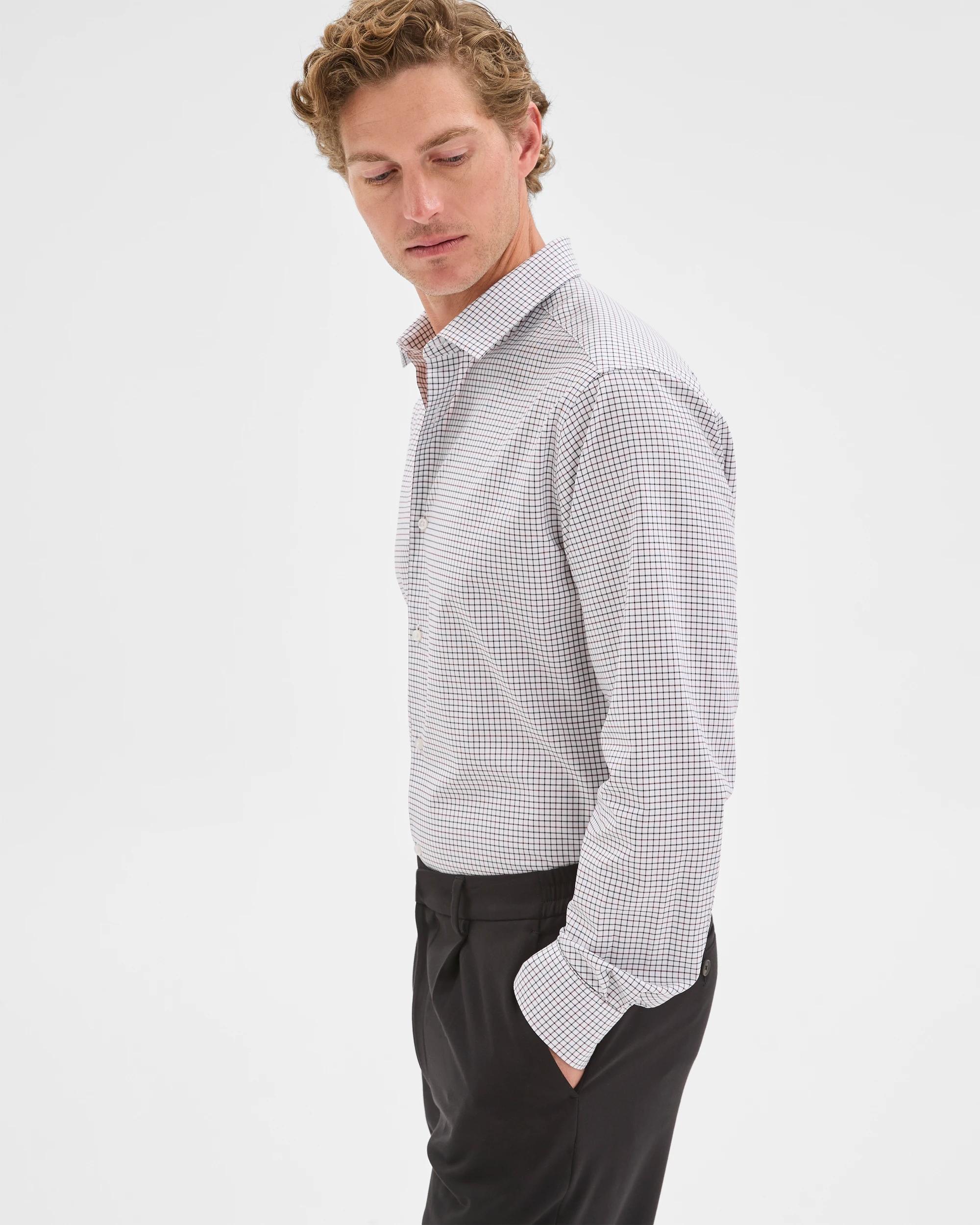 3 Preview Australian Cotton Check Business Shirt , 3 of 6