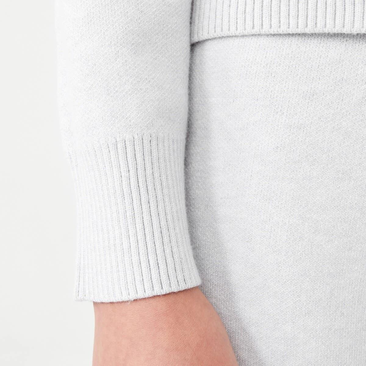 5 Bonded Knit Hoodie Kgry Marle, 5 of 10