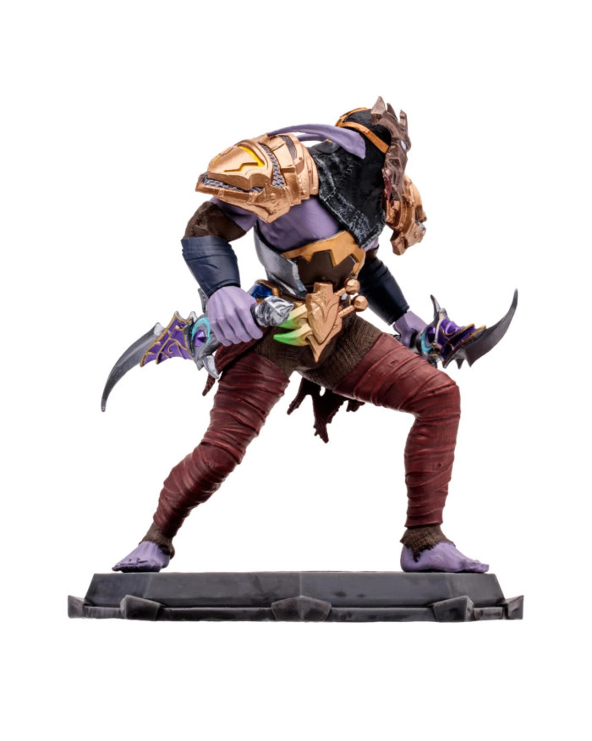 4 McFarlane World Of Warcraft Epic Elf Druid/Rogue 6 inch Figure, 4 of 10