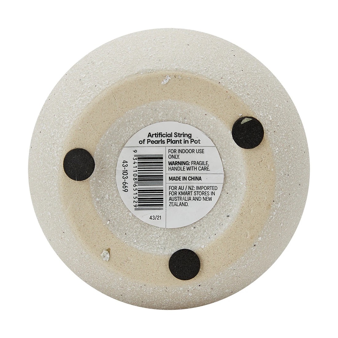 5 Artificial String of Pearls Plant in Pot, 5 of 6