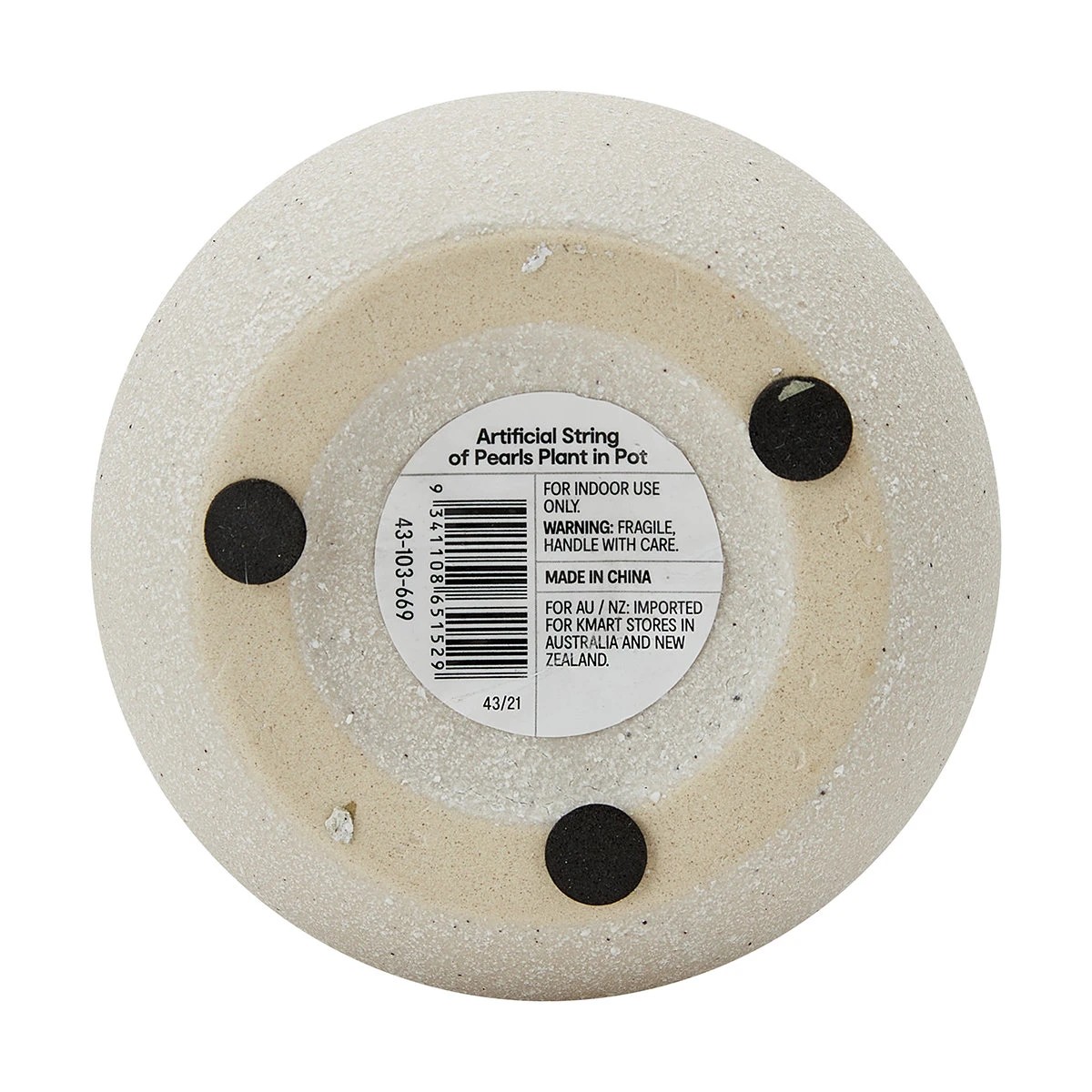 5 Artificial String of Pearls Plant in Pot, 5 of 6