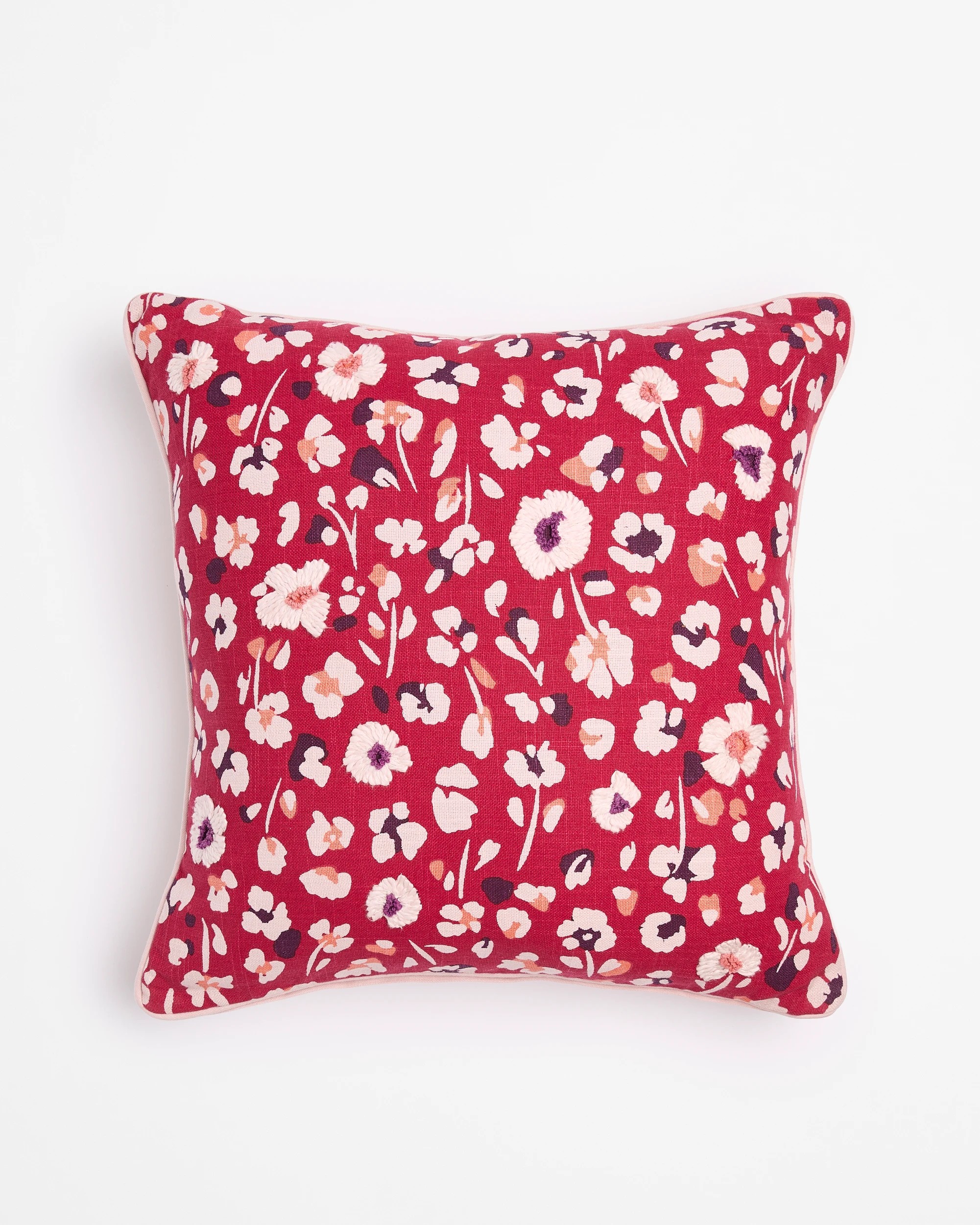 1 Target Ivy Leopard Floral Print Cushion
 - Pink, 1 of 4
