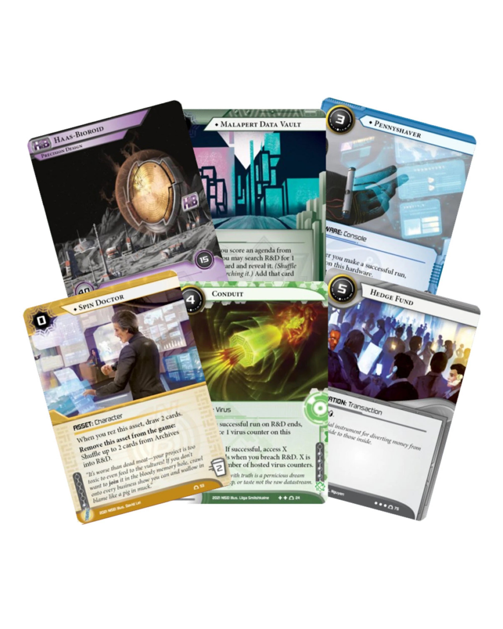 2 Null Signal Games Netrunner System Gateway Core Set remastered Edition, 2 of 2