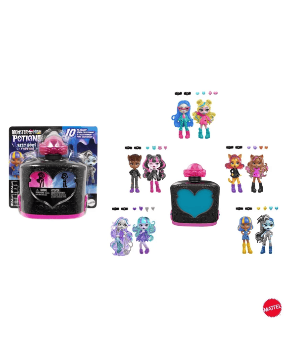 Monster High Potions Best Boos Forever Mini Dolls - Assorted