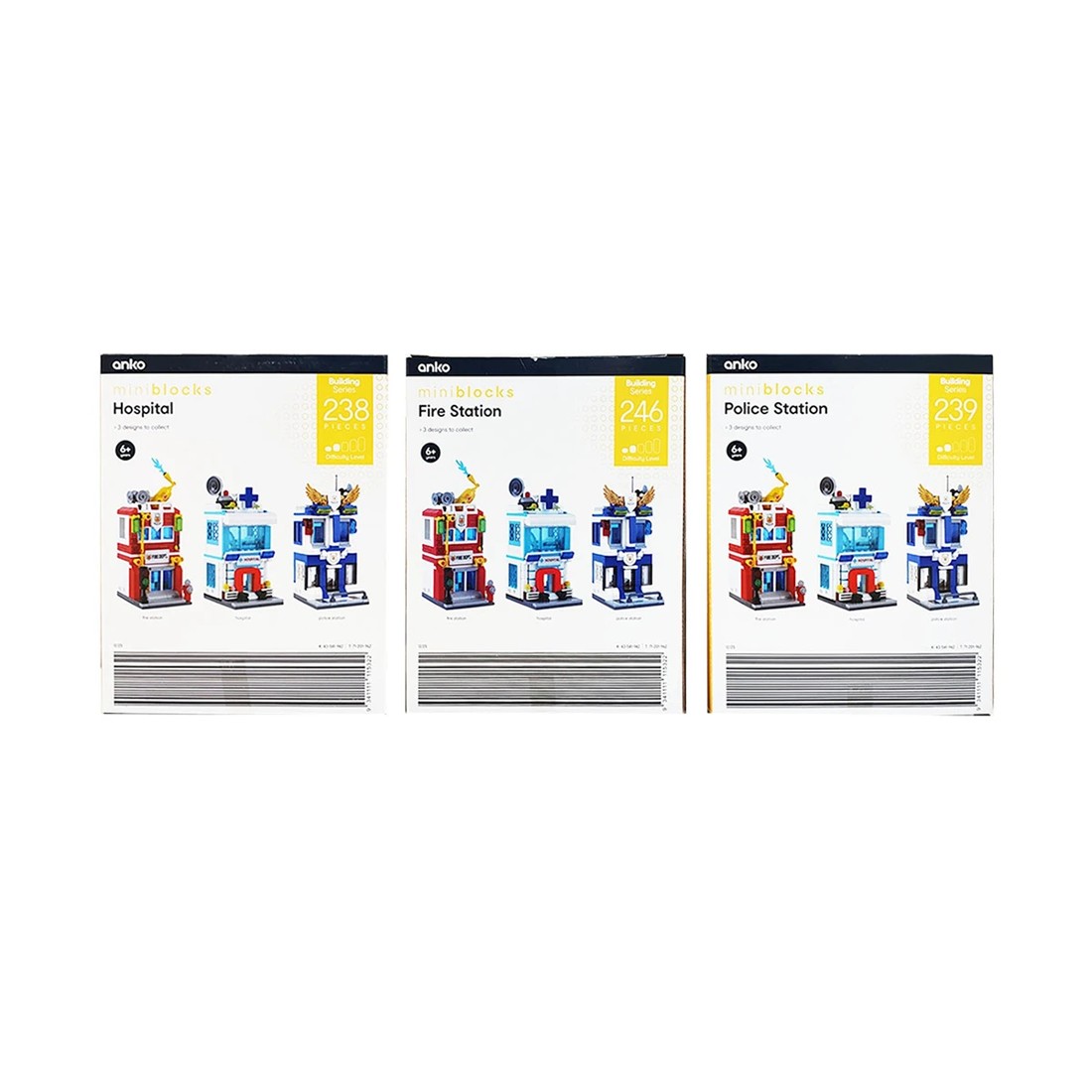 8 Mini Blocks Building Series - Assorted, 8 of 8