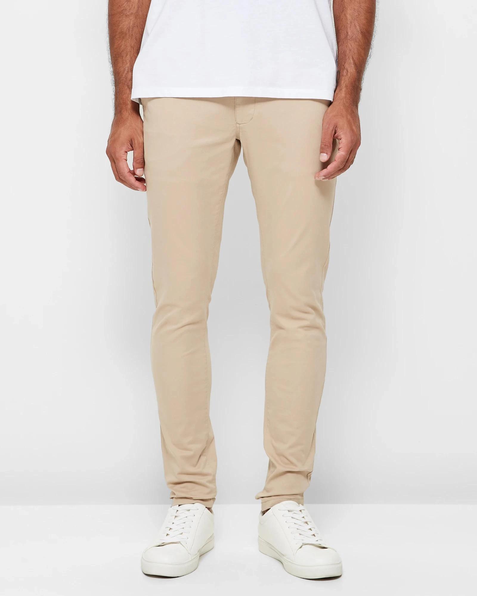 2 Target Skinny Chino Pants TAN, 2 of 5