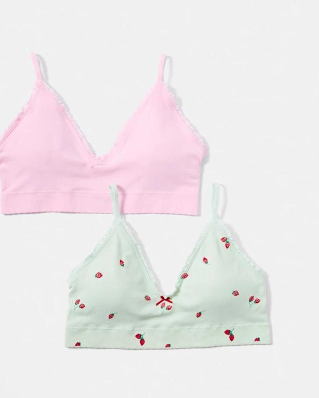 2 Pack Seamfree Rib Bral