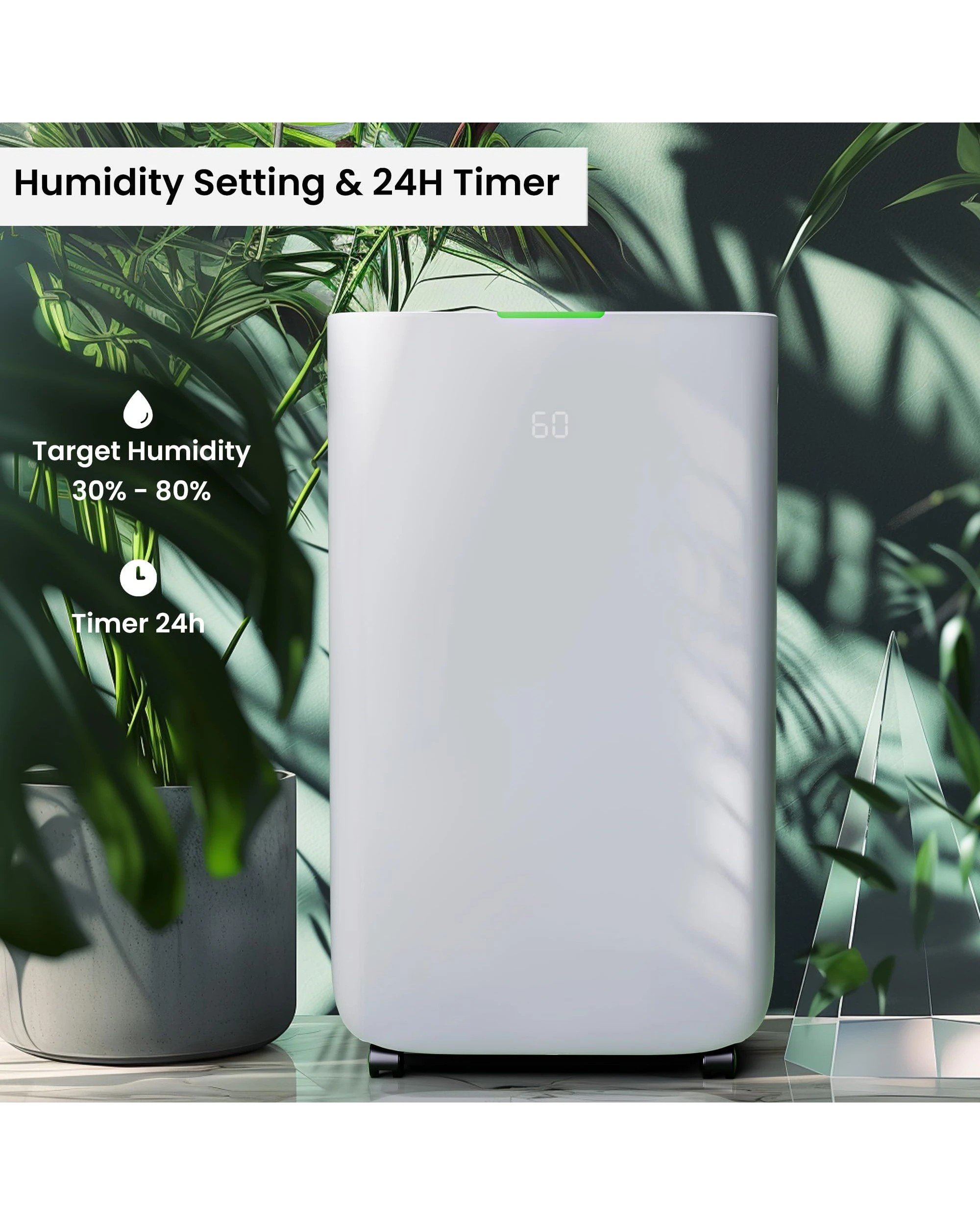 4 Advwin Air Dehumidifiers 30 L/day, 4 of 5