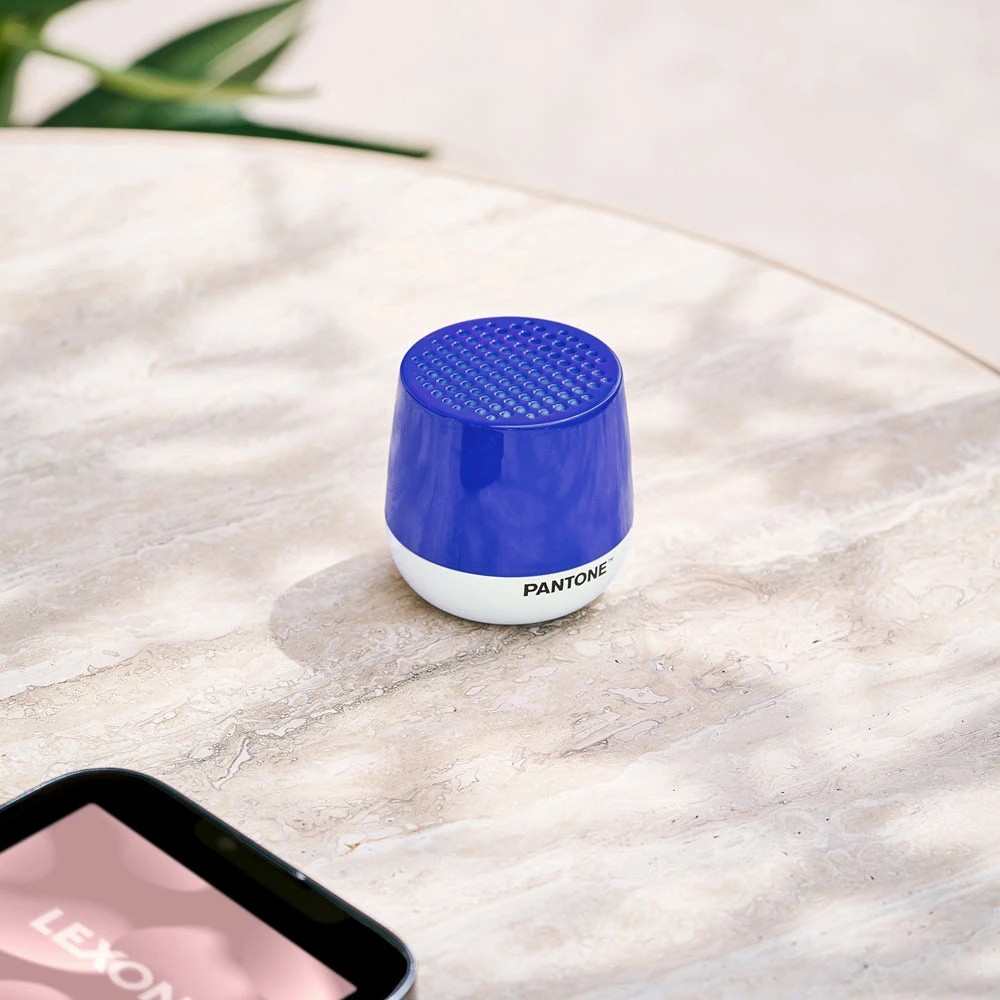 4 Lexon Mino+ Mini Bluetooth Speaker PANTONE - Blue, 4 of 4