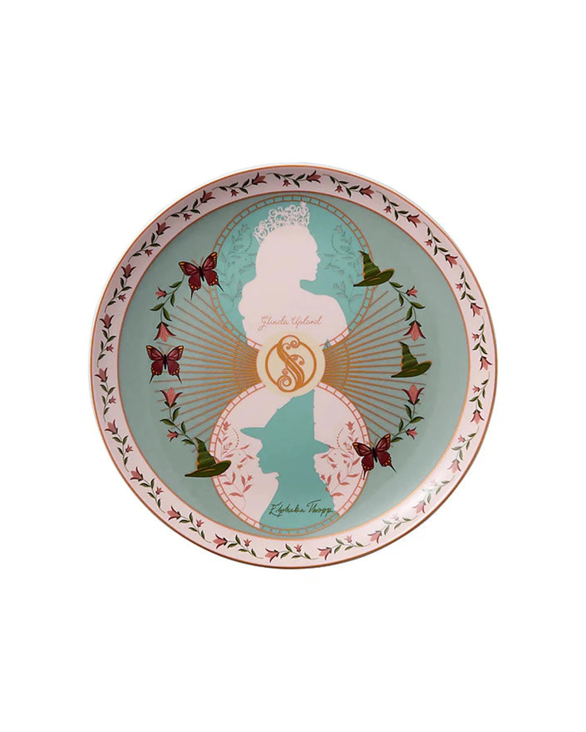 1 Maxwell Williams Wicked Coupe Side Plate 19cm Porcelain Dinnerware 1 Piece - Multi, 1 of 2