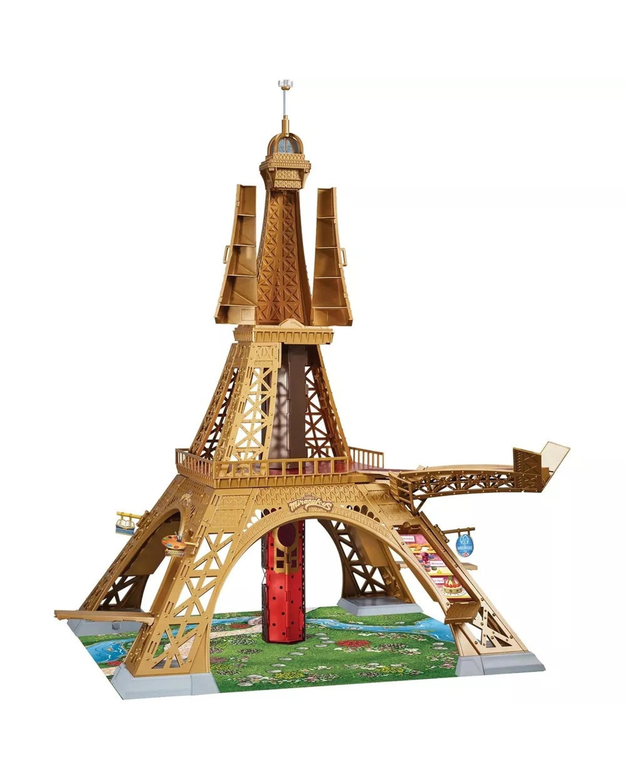 2 Miraculous Ladybug Paris Heroez Deluxe Eiffel Tower Playset, 2 of 4