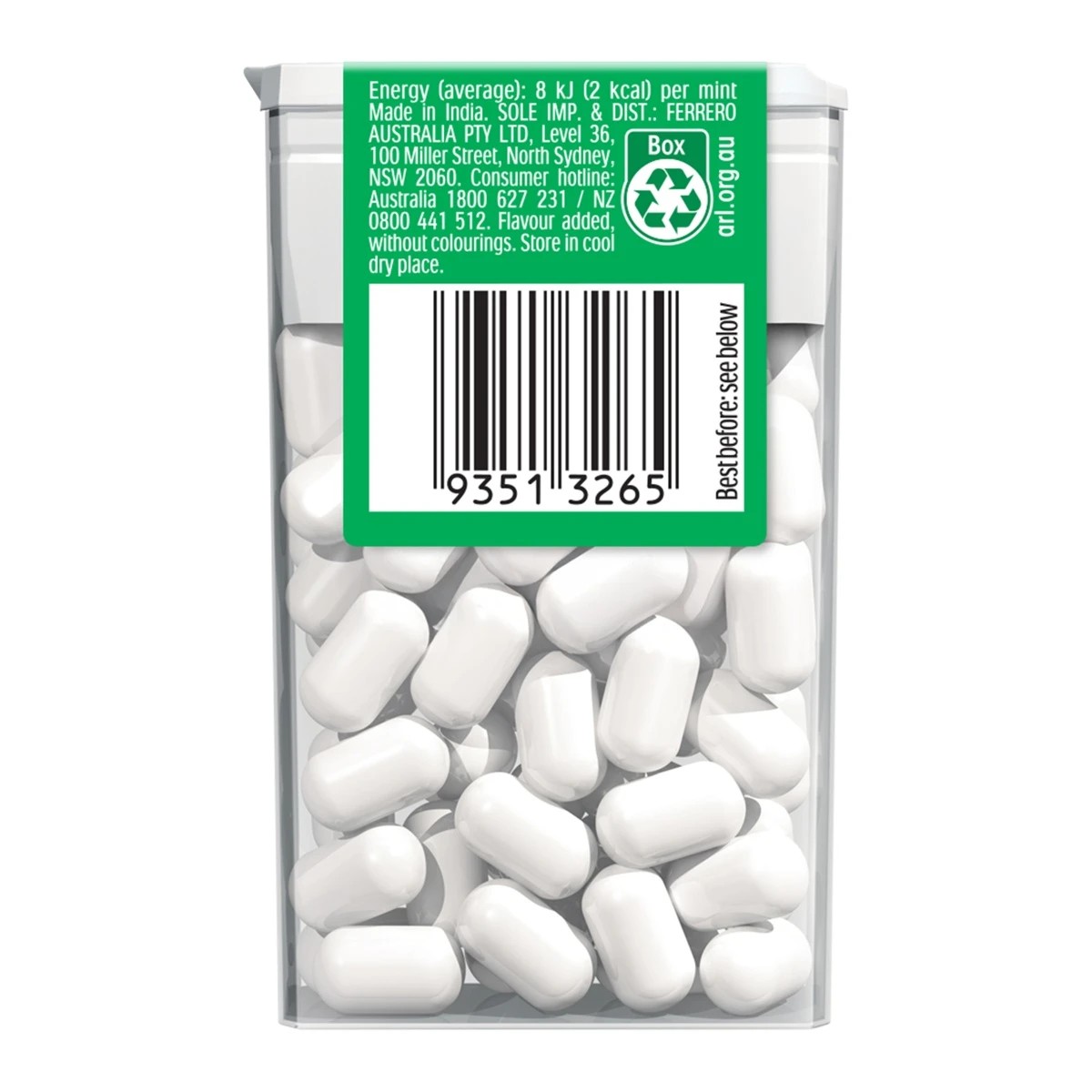 8 Tic Tac Peppermint Mints 24g, 8 of 8