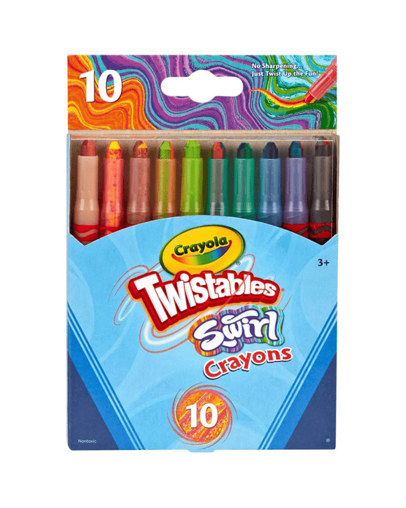 Crayola Twistable Swirl Crayons 10 Pack