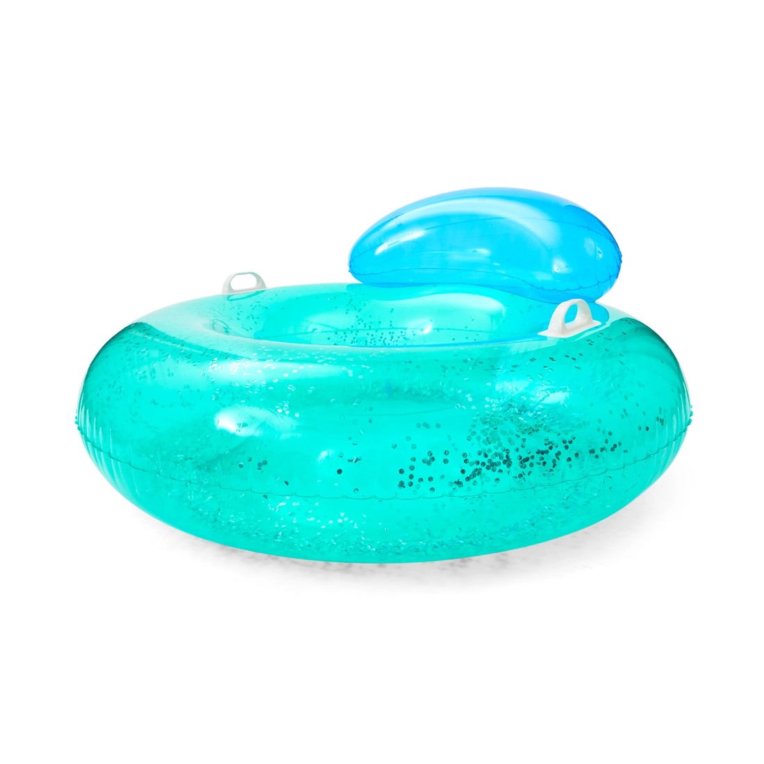 2 Inflatable Pillow Swim Ring with Glitter, 2 of 10