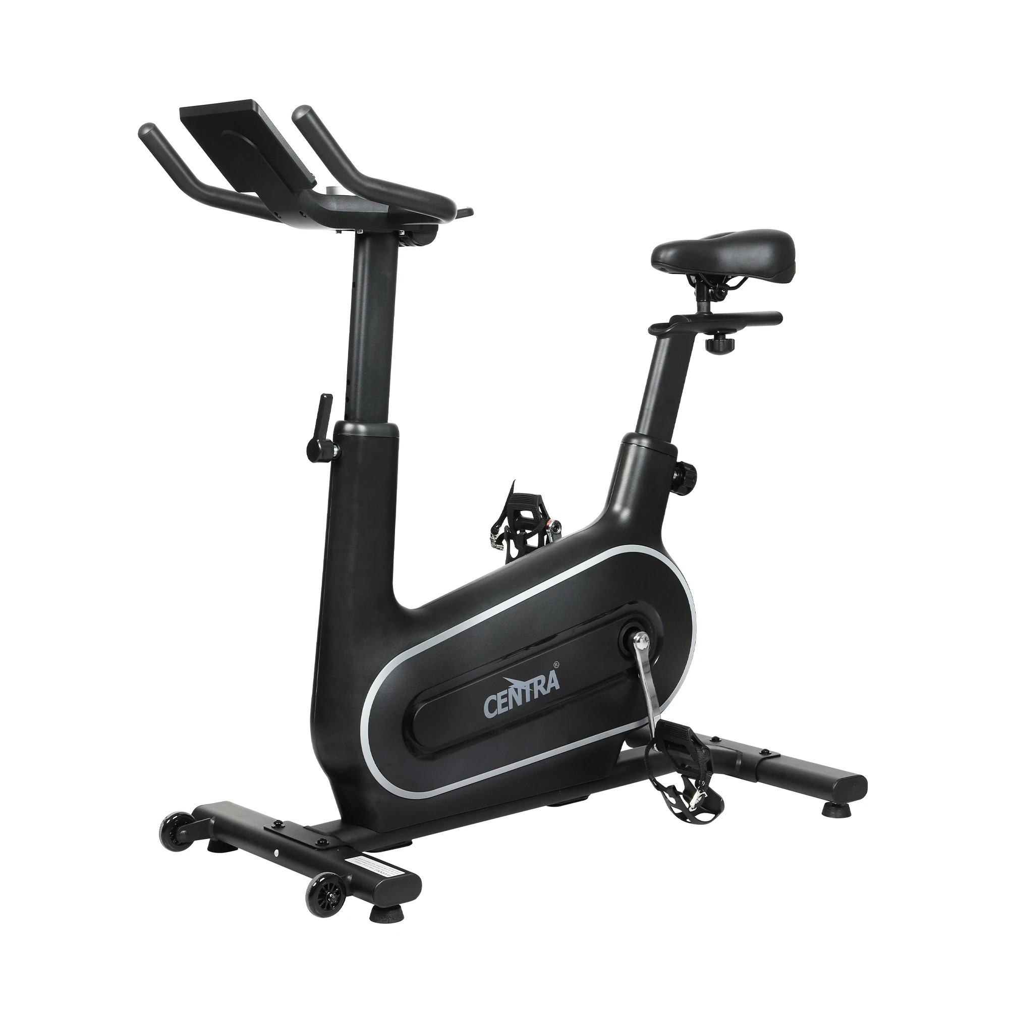 1 Centra Spin Exercise Bike Fully Adjust Silent Cycling 48 Resistant Light Strip, 1 of 9