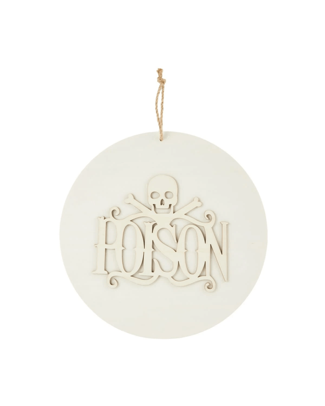 Halloween Craft Wood Blank - Poison 
