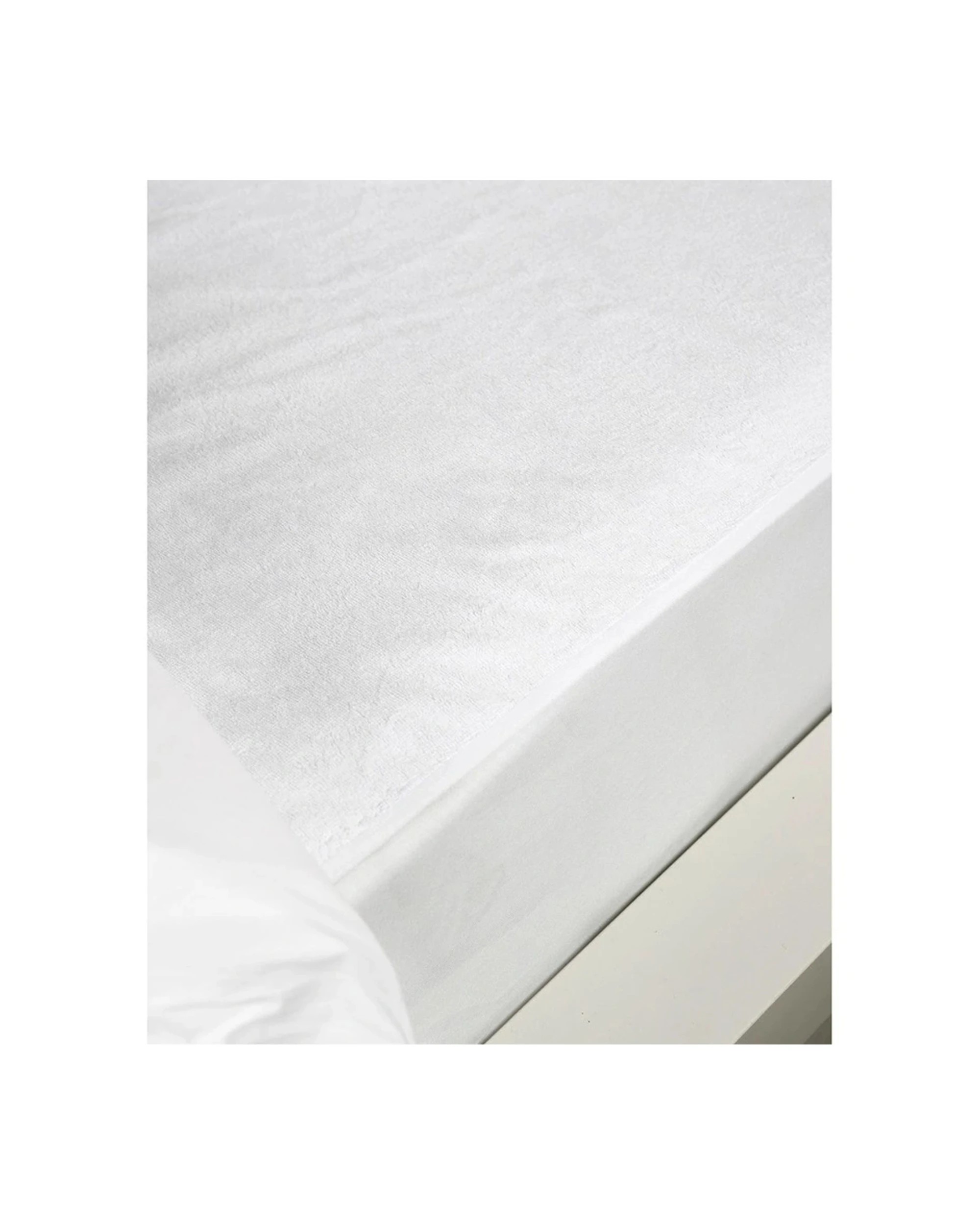 3 Tontine Comfortech Dry Sleep Waterproof King Single Bed Mattress Protector - White, 3 of 3