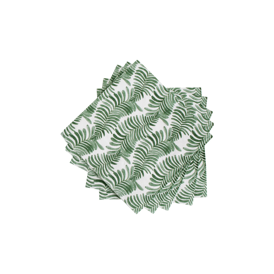 2 Lvd 40pc Paper Napkin Tropic 33cm Square Disposable Napkins For Party Decor And Tableware
 - Green, 2 of 3