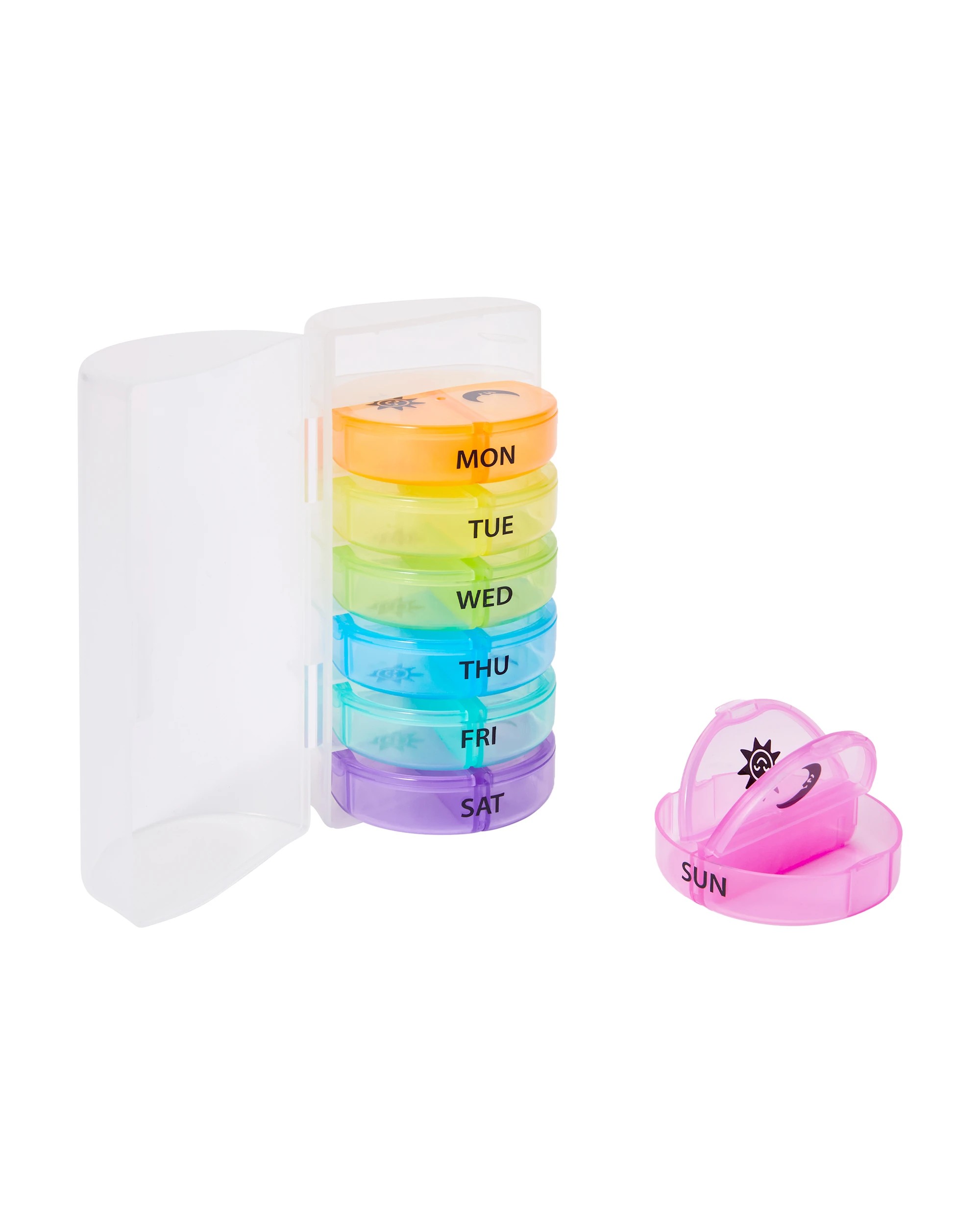 3 OXX Travel 7-Day AM/PM Pill Organiser, 3 of 7