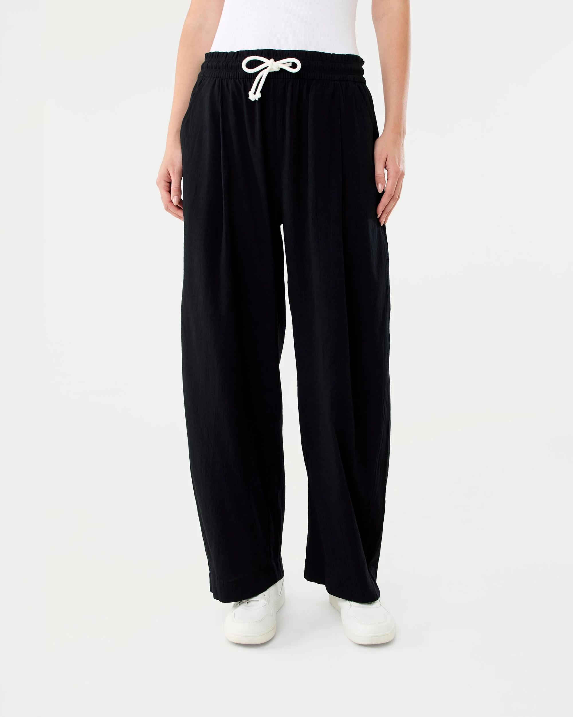 1 Relaxed Barrel Pants Black, 1 of 5