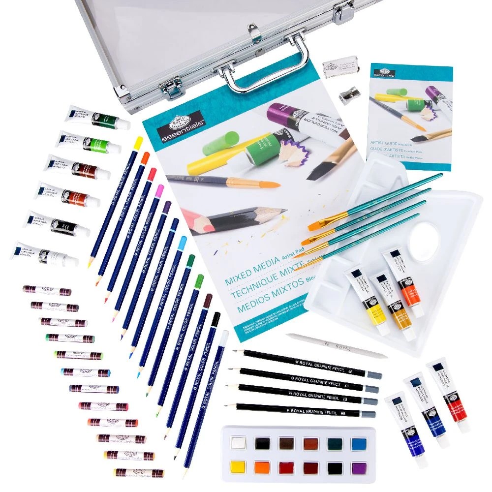 3 Royal & Langnickel Double-sided Mixed Art Set 63 Piece, 3 of 8