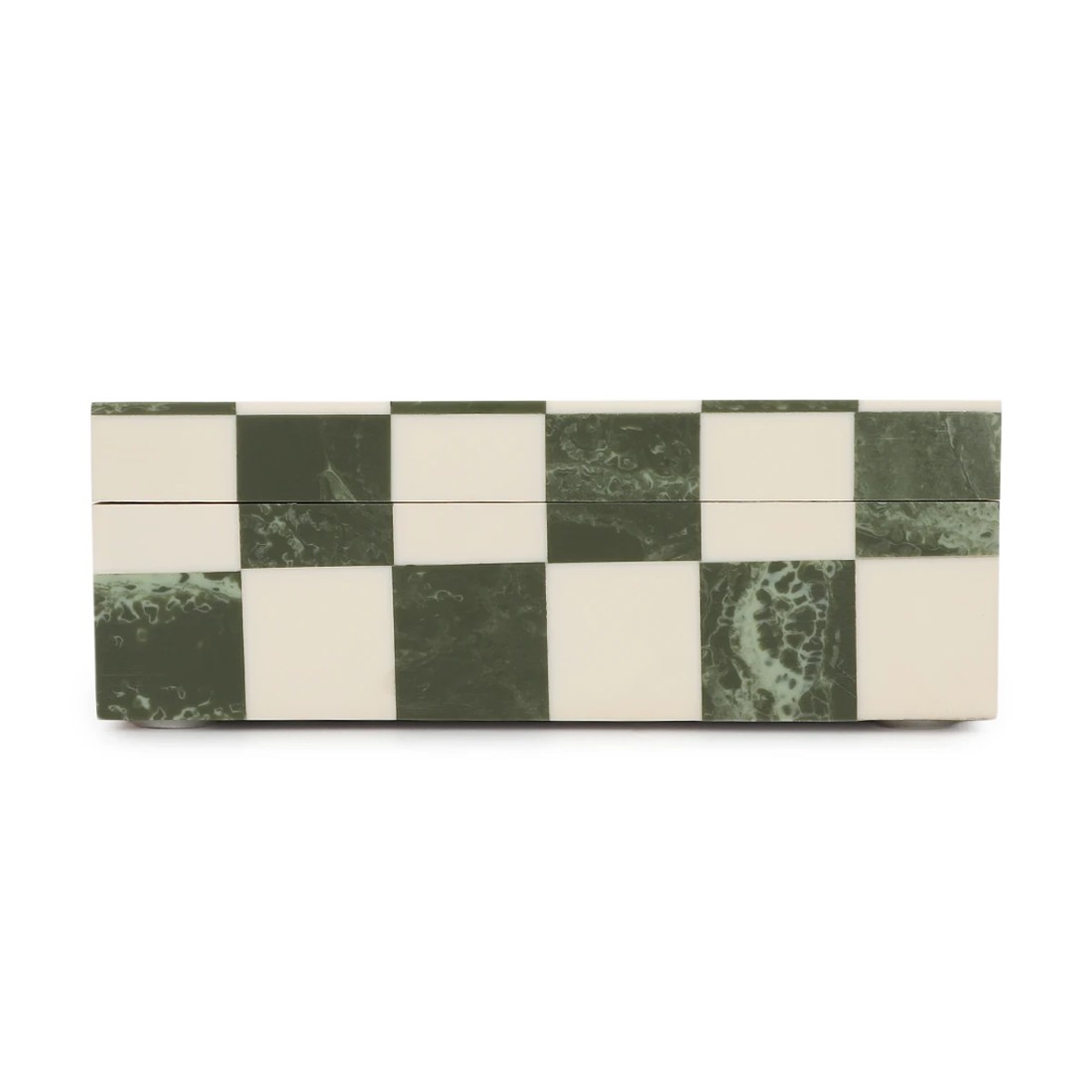 2 Green Check Decor Box, 2 of 4