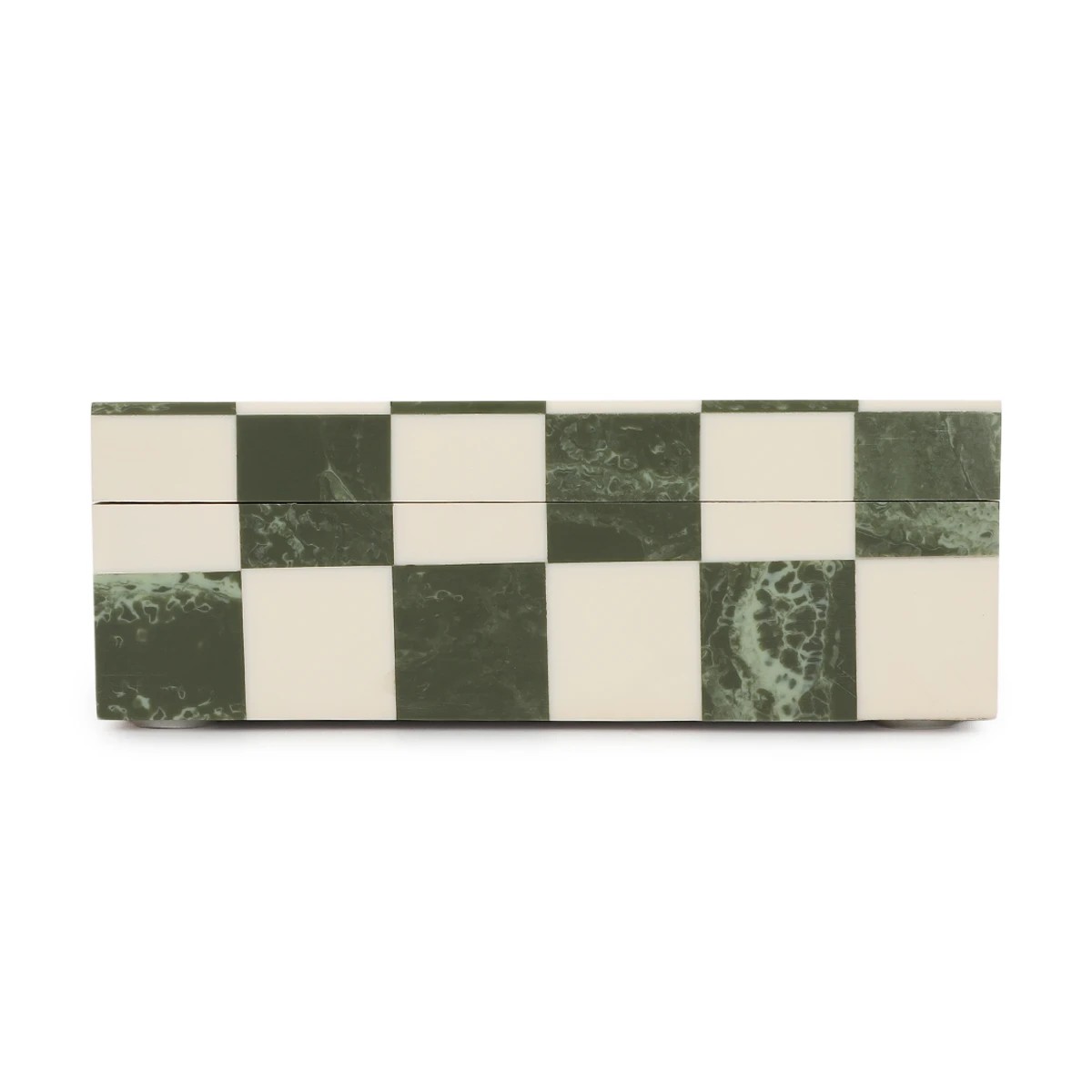 2 Green Check Decor Box, 2 of 4