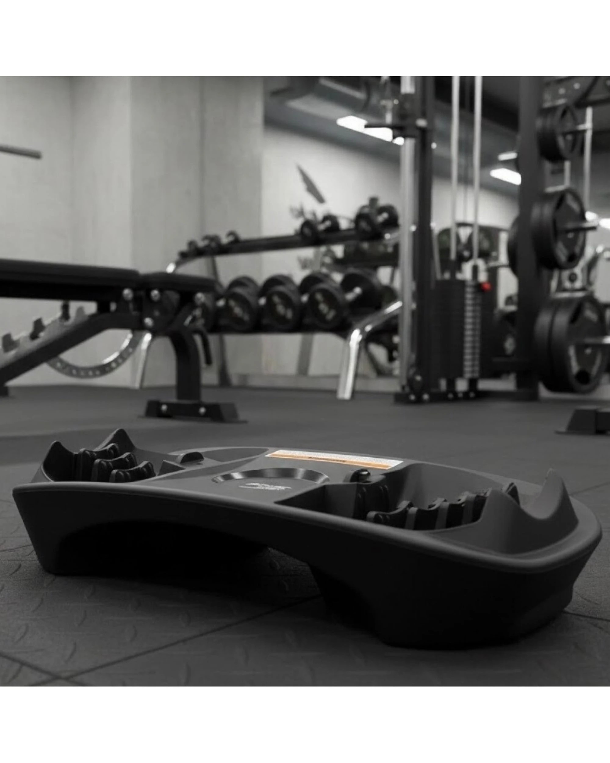 5 Powertrain 24kg Dumbbell Plate Base only - Black, 5 of 5