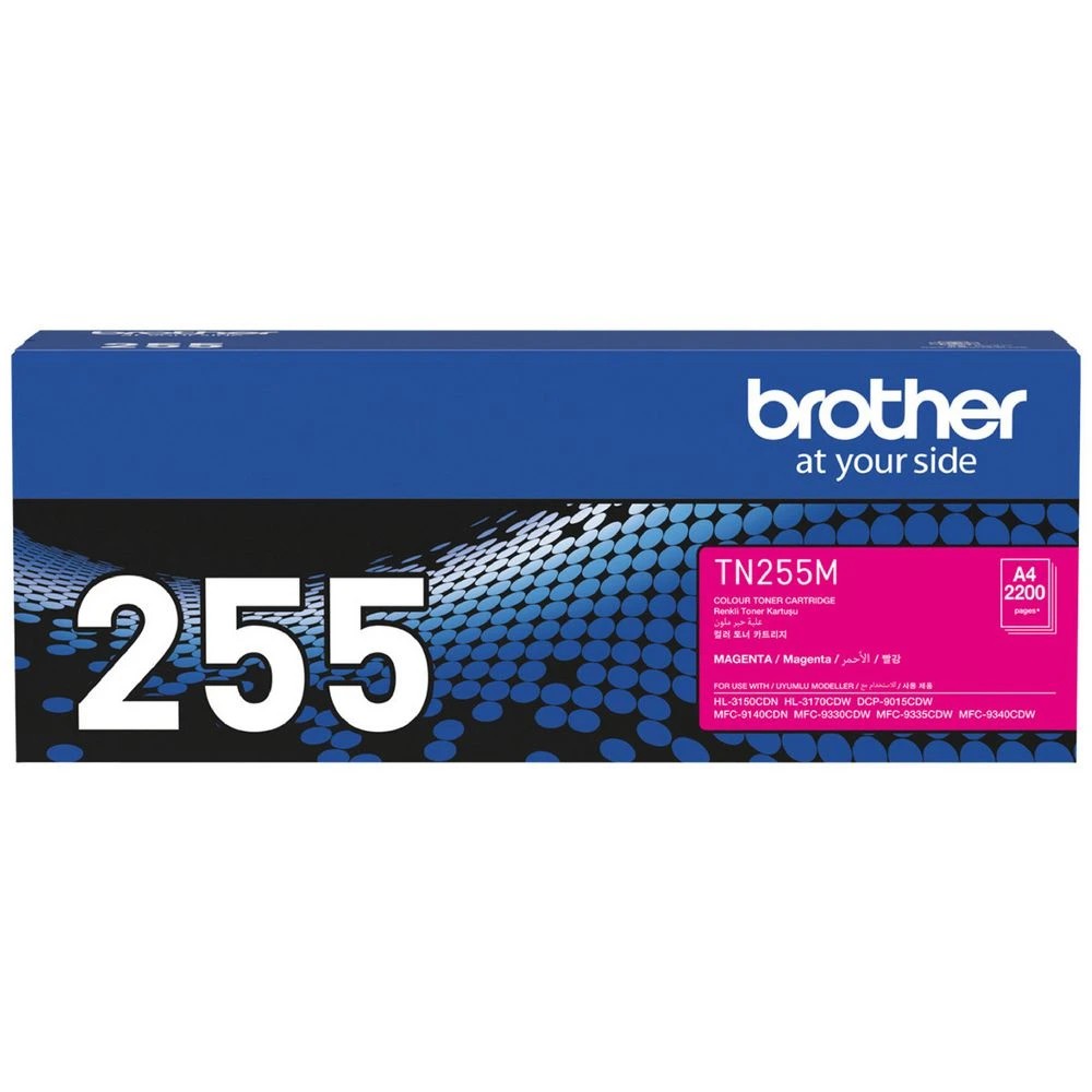 1 Brother TN 255 Toner Cartridge Magenta, 1 of 1