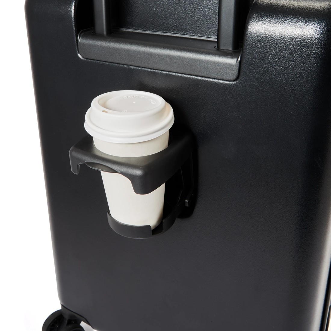 8 49cm Open Front Hard Case with Cup Holder - Black, 8 of 10