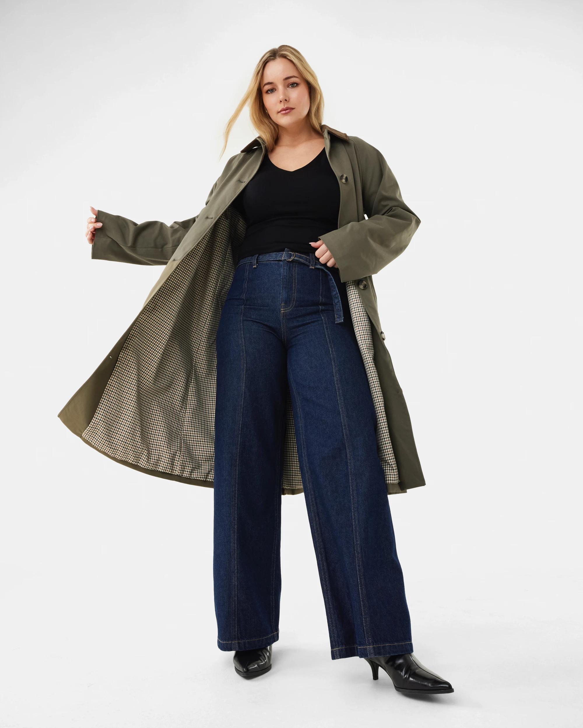 8 Seam Front Self Belt Jeans Indigo Wsh, 8 of 8