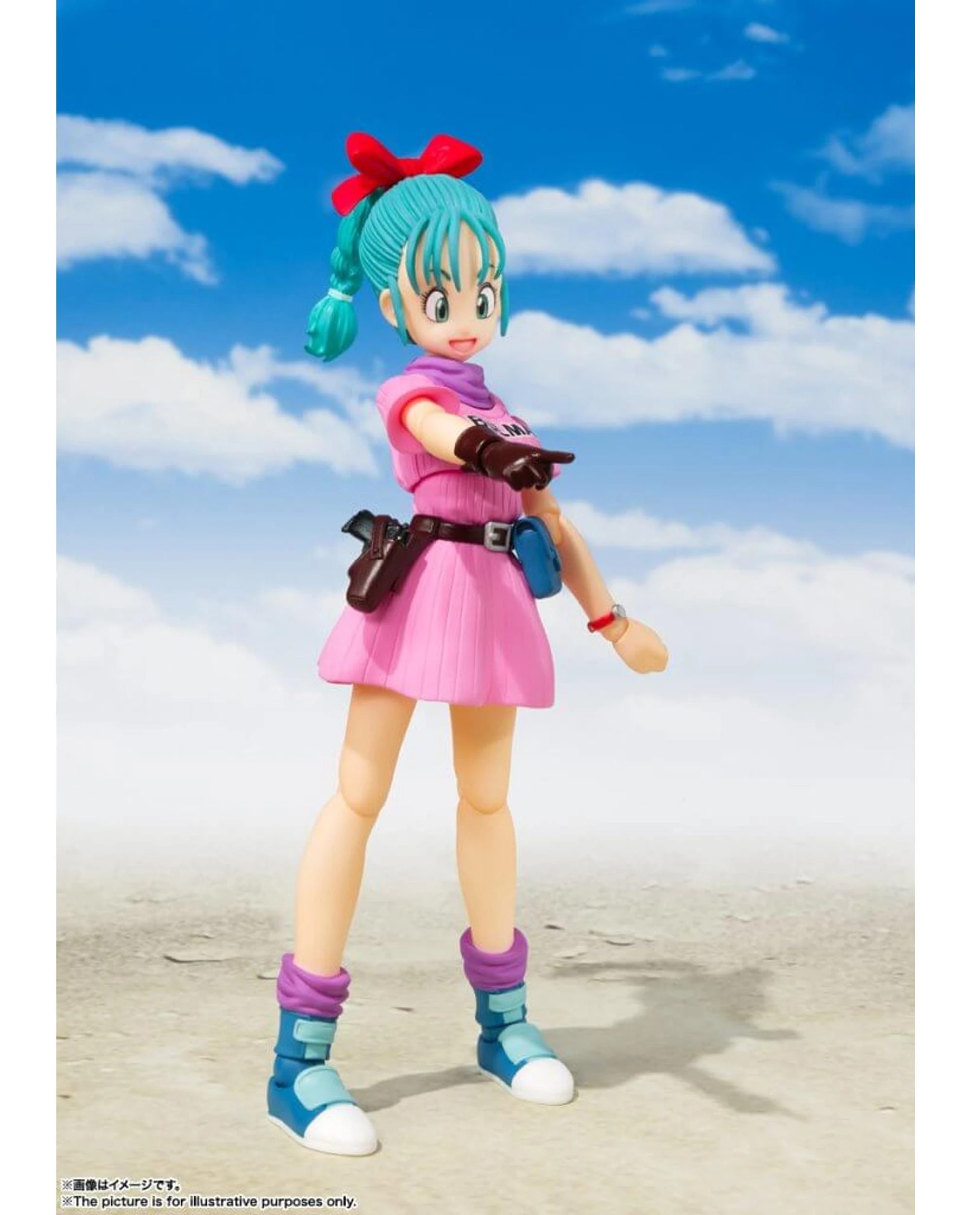 4 Tamashii Nations S.H.Figuarts Dragon Ball Bulma Adventure Begins Figure, 4 of 8