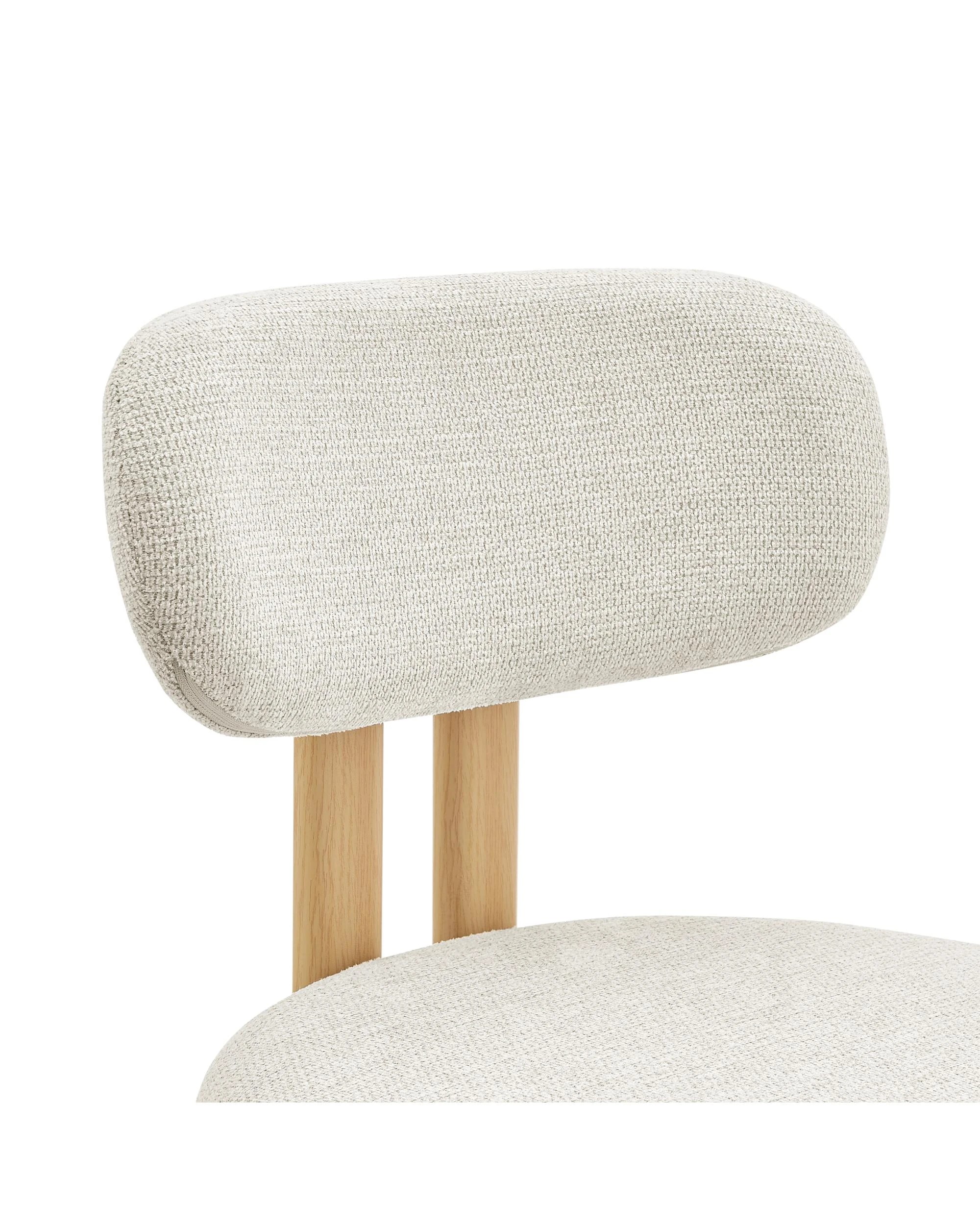 7 Kodu Hilda Dining Chairs Pair Set of Two - White, 7 of 10