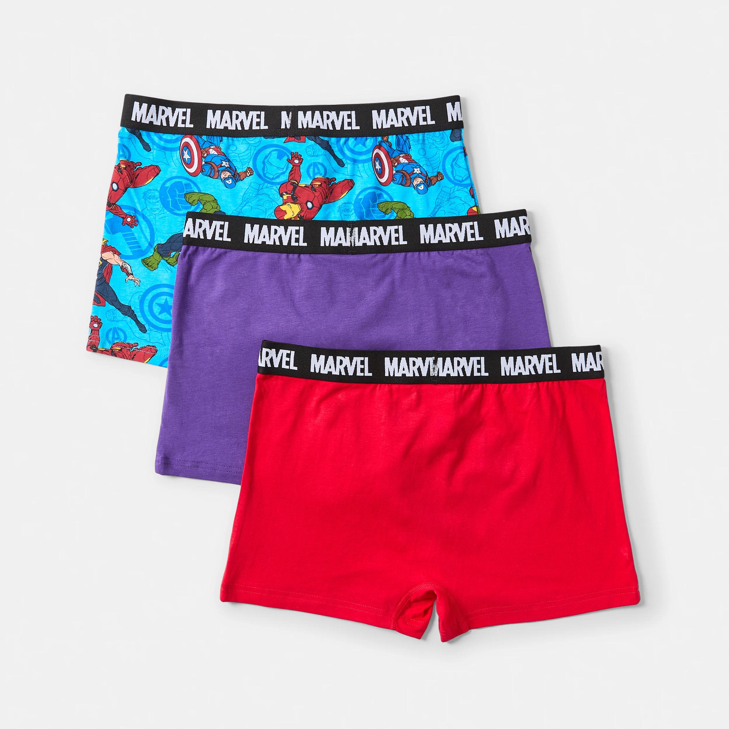 3 3 Pack Marvel License Trunks MARVEL, 3 of 10