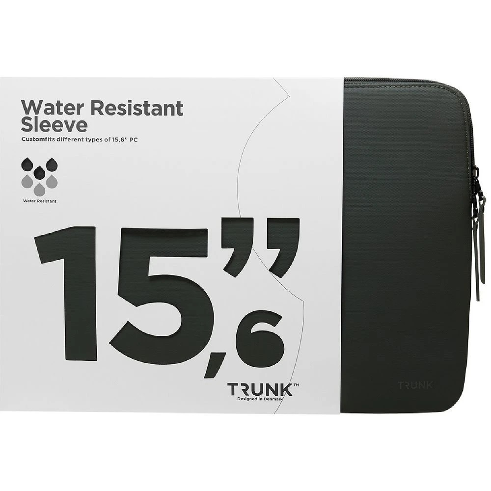 1 Trunk 15" Water Resistant Laptop Sleeve Capulet Olive, 1 of 3