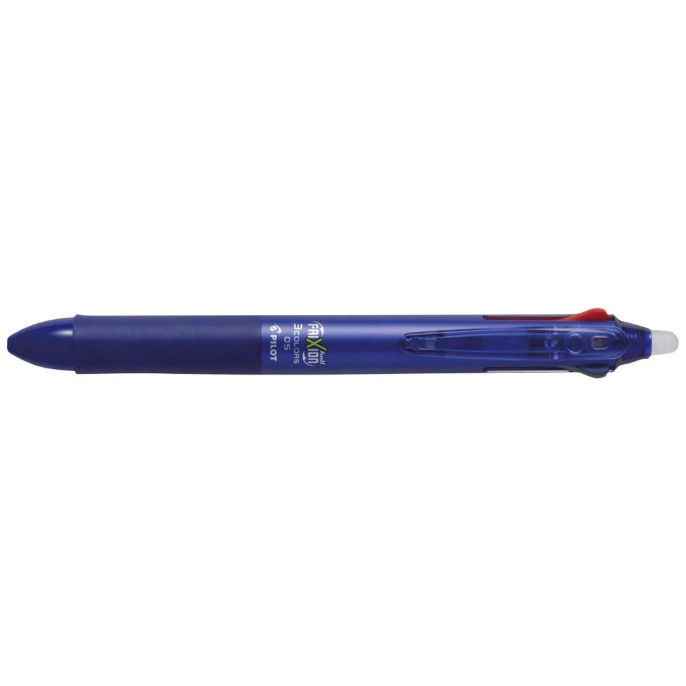 1 PILOT Frixion 3 Colour Erasable Gel Pen Blue Barrel, 1 of 3
