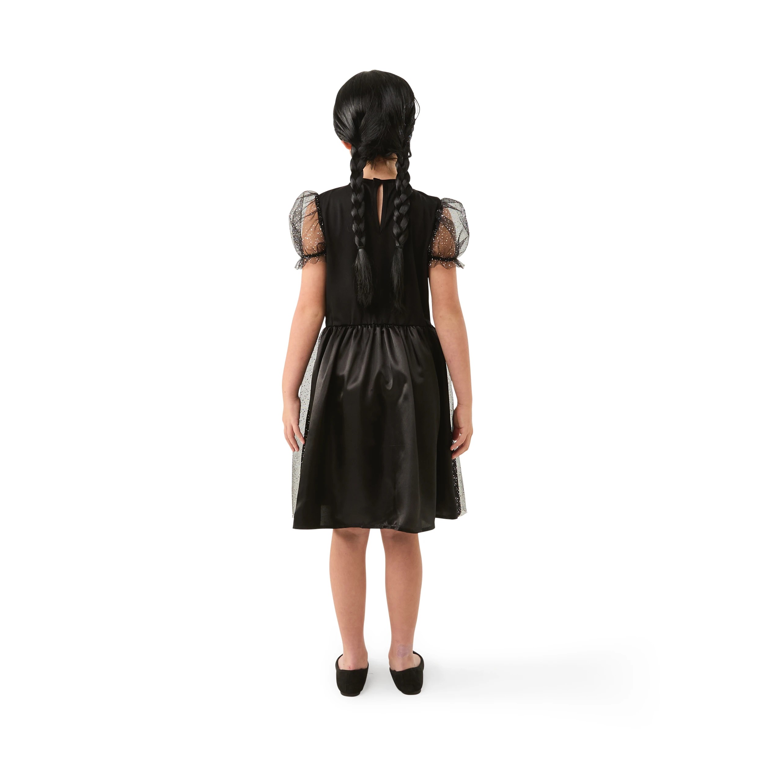 3 2 Piece Horror Girl with Wig Costume - Ages 8+, 3 of 7