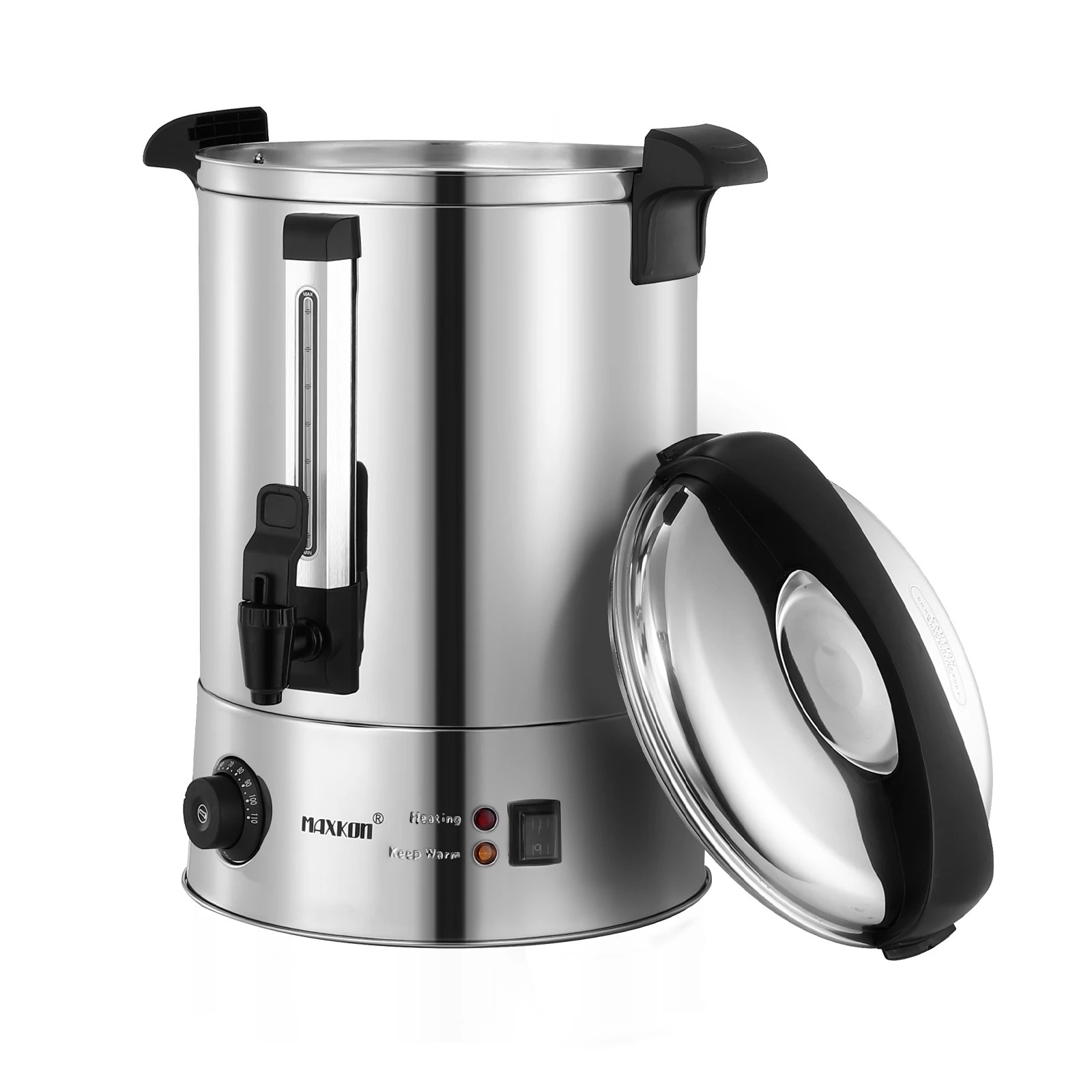 2 Maxkon 20L Hot Water Urn Instant Hot Water Dispenser with Double Layer, 2 of 7