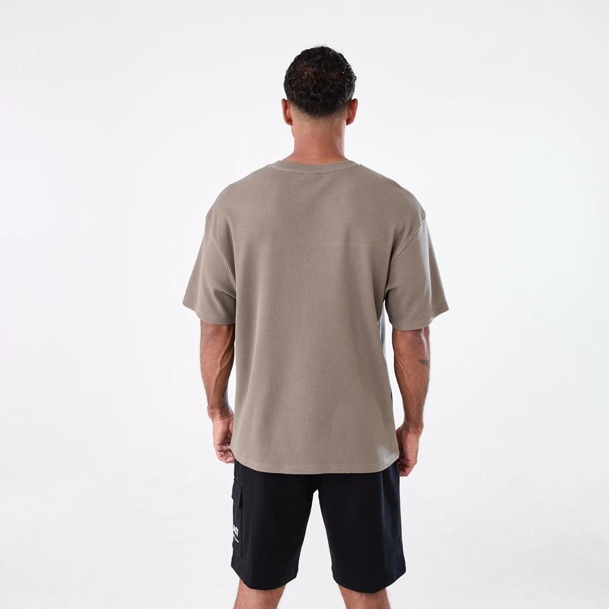 3 Everlast Mens Waffle T-shirt EVERLAST MOON ROCK, 3 of 7