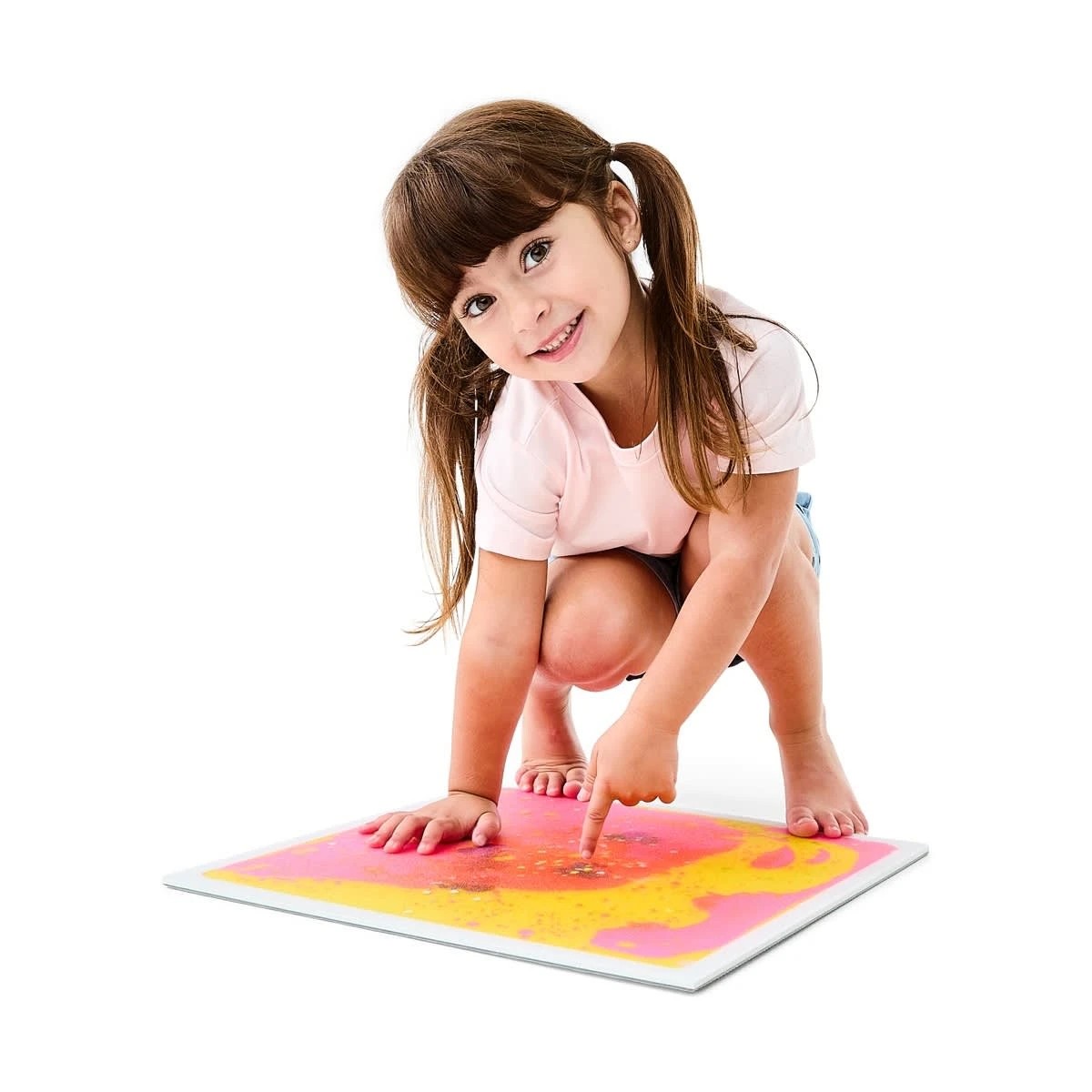 1 Sensory Tile -  Pink, 1 of 6