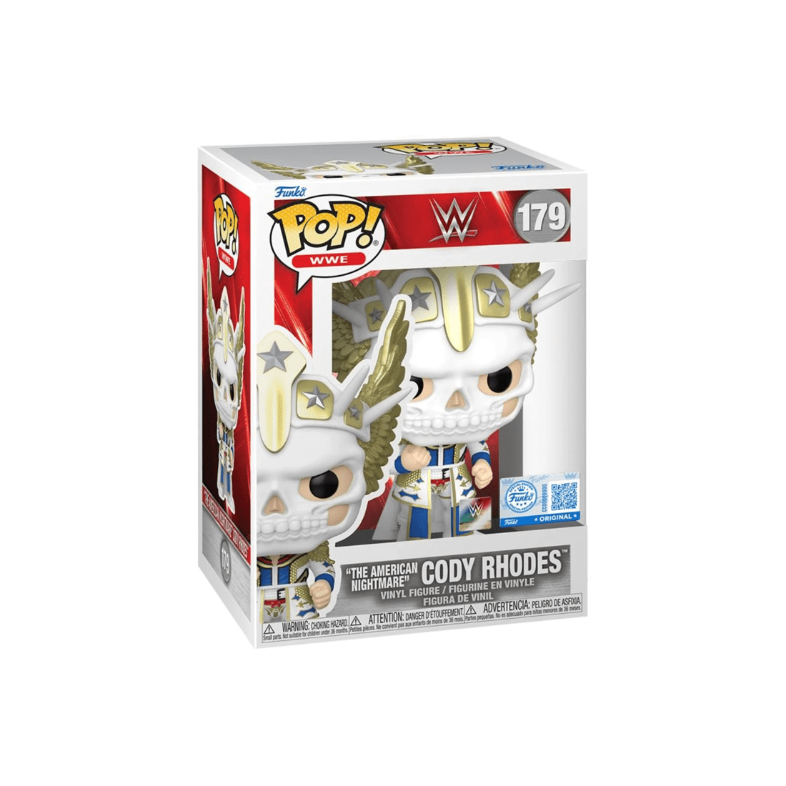 3 Funko WWE Wrestlemania Cody Rhodes Masked The American Nightmare Funko POP! Vinyl, 3 of 3