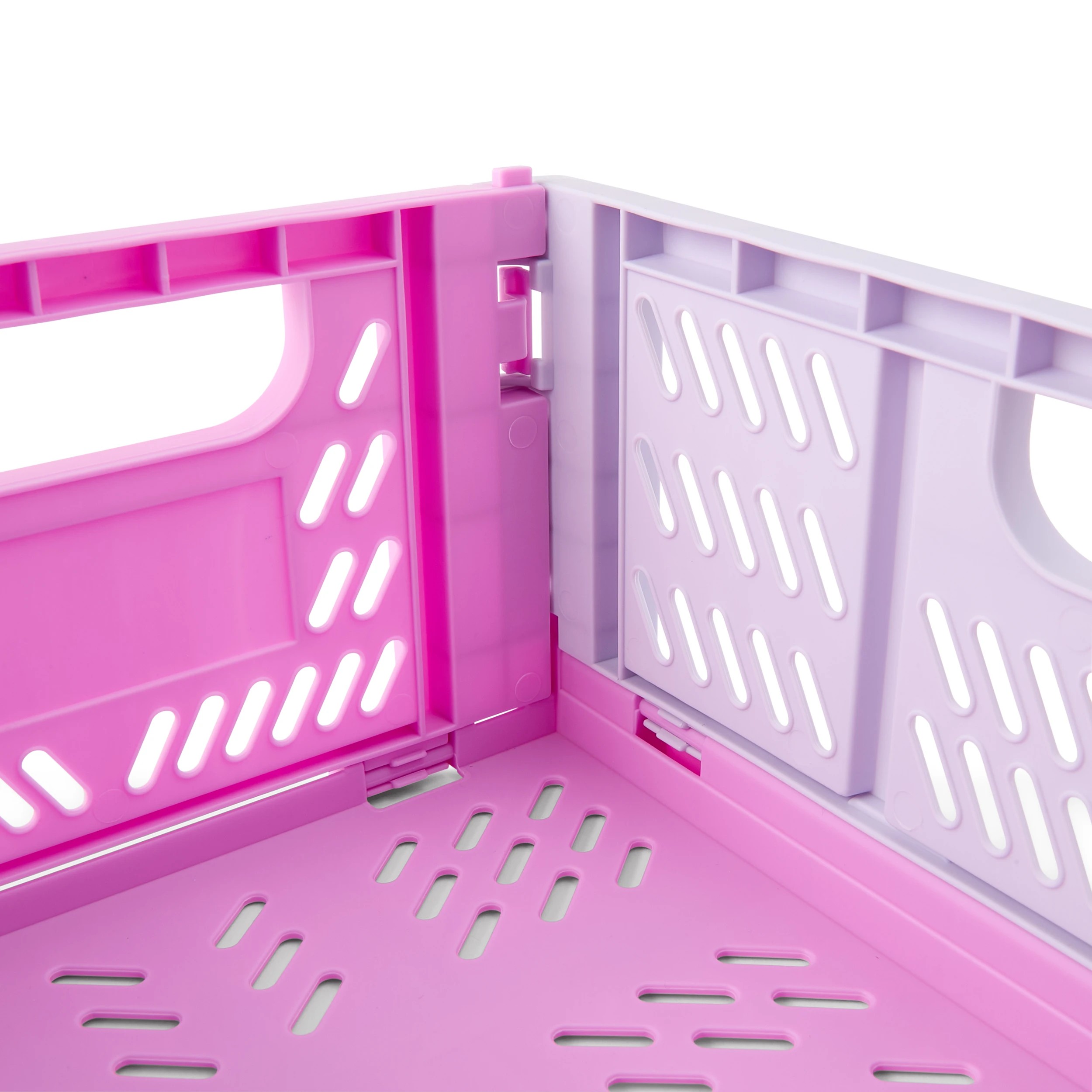 6 5L Collapsible Crate - Small, Pink, 6 of 8