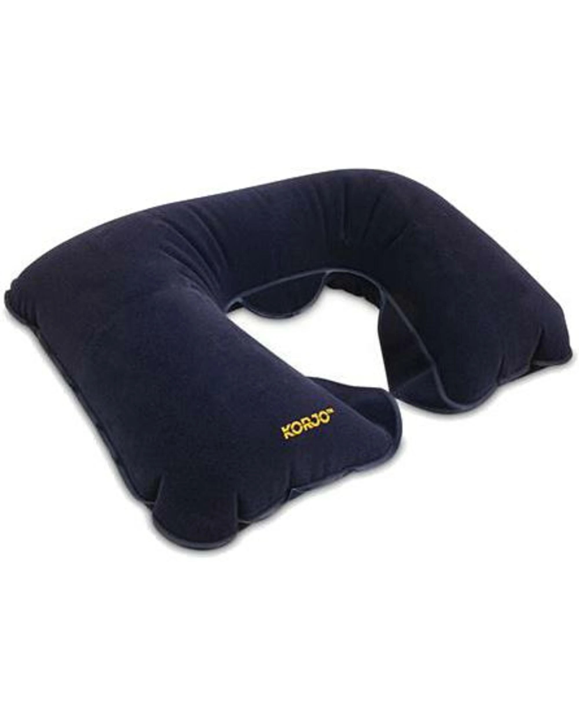 1 Korjo Inflatable Neck Pillow - Blue, 1 of 2