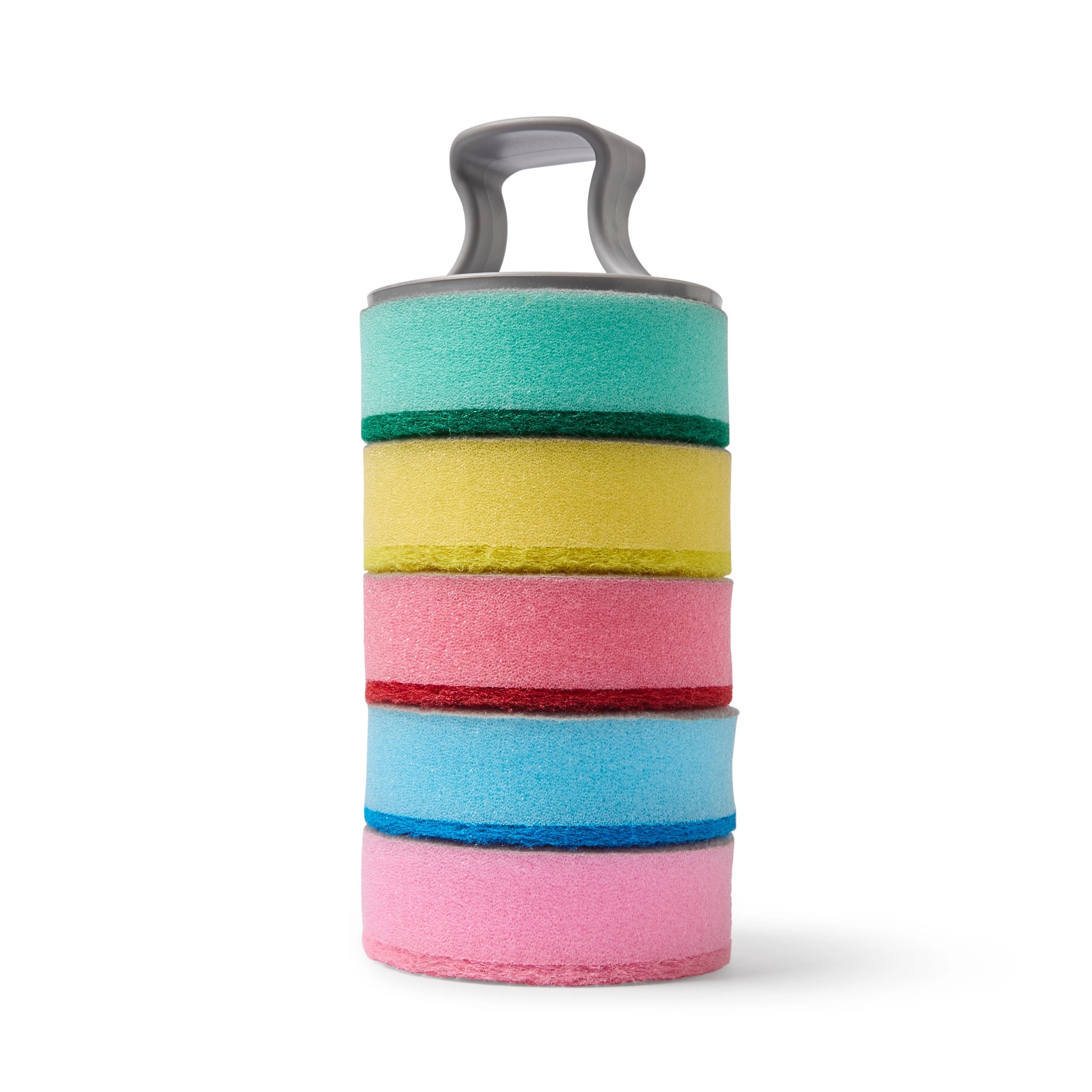 1 5 Pack Sponges with Handle, 1 of 7