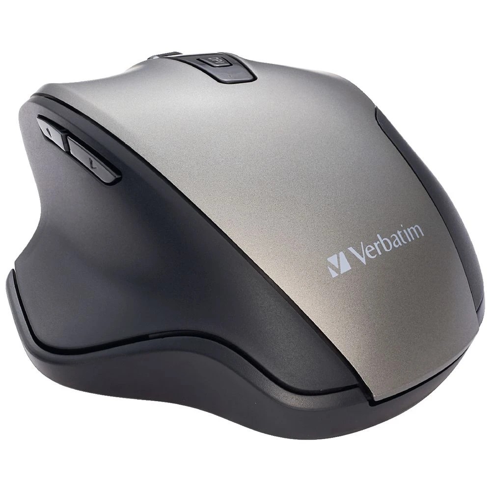4 Verbatim Silent Ergonomic Wireless Mouse Graphite, 4 of 4