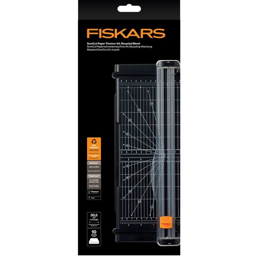 1 Fiskars A4 Titanium Document Trimmer, 1 of 1