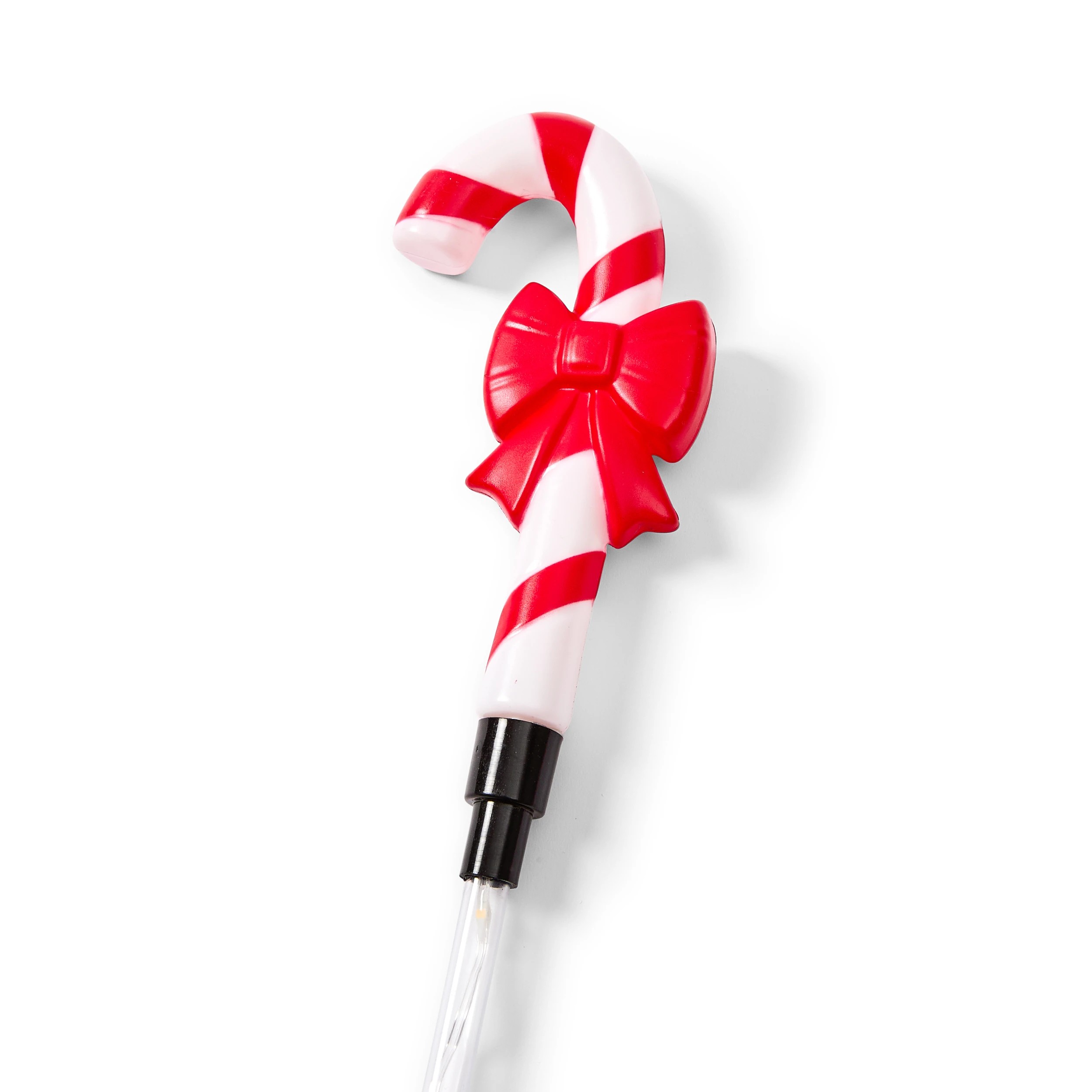 5 4 Pack Solar LED Light-Up Multifunction Candy Cane Stakes, 5 of 8