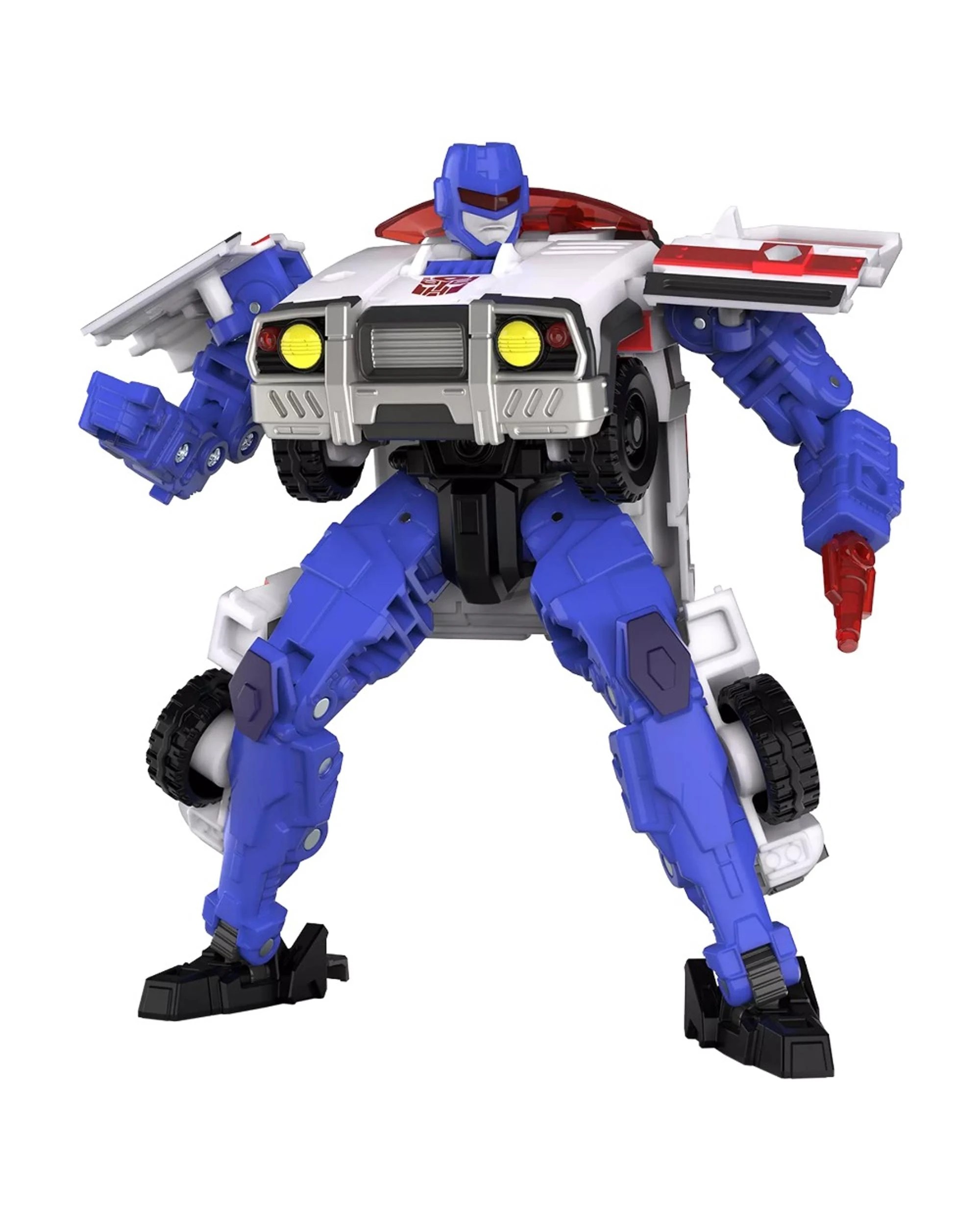 2 Transformers Age of the Primes Voyager Class: Autobot Red Alert Figure, 2 of 4