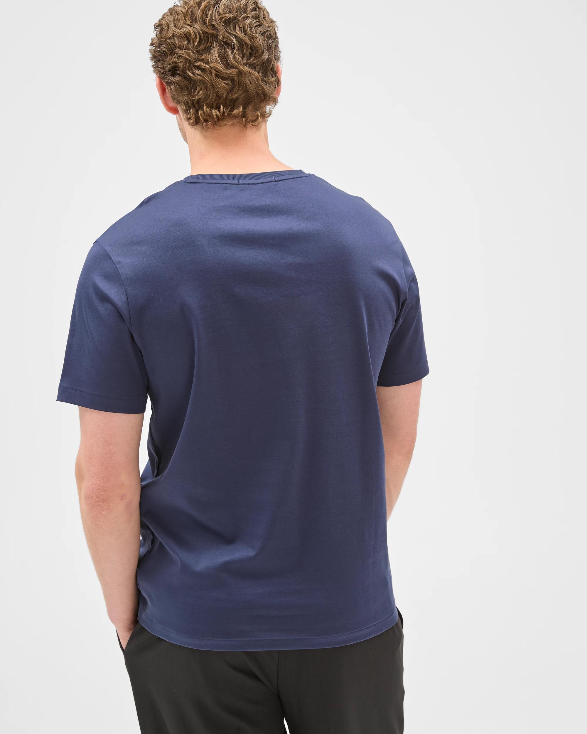 5 Preview Australian Cotton Interlock T-Shirt NAVY, 5 of 7